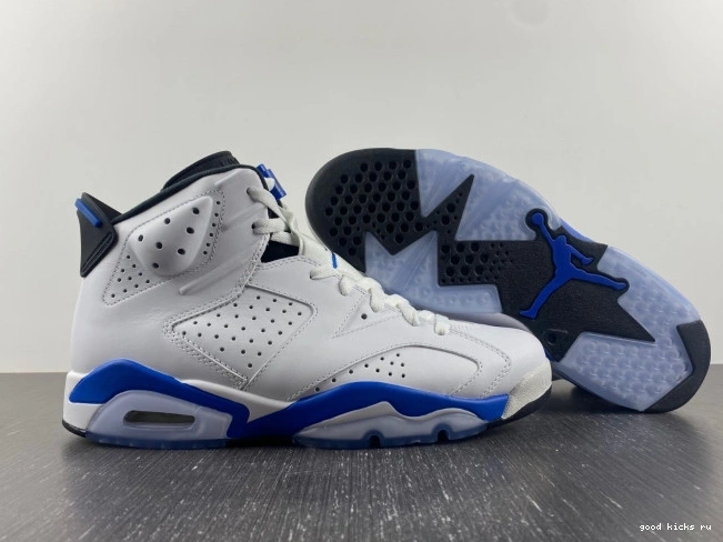 Sport 6 Jordan Air Blue Retro 384664-107 (2014) 0705